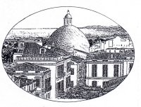 S.Flaviano's dome by painter Simionato